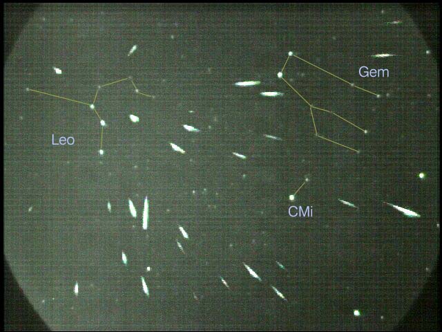 Shooting stars