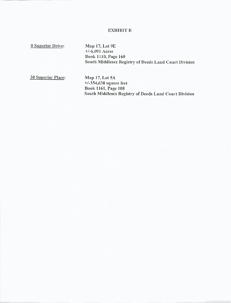 BSCHelipadApp2007_09ExhibB Exhibit B - Property Description