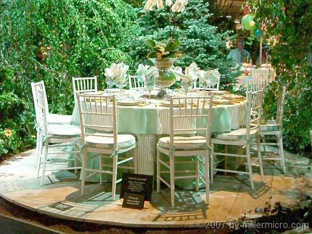 070323FlowerShow657 All places set for an informal garden party...